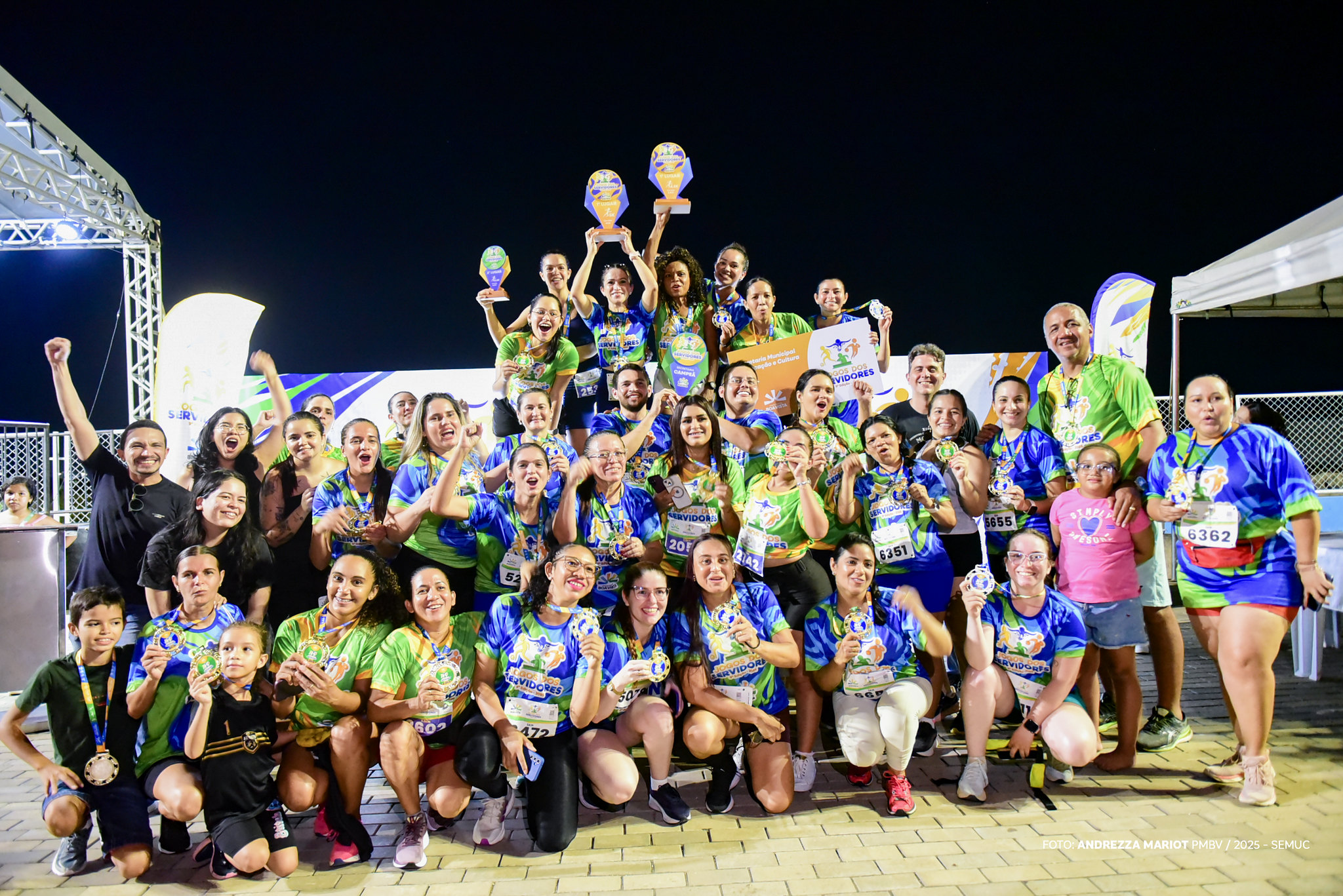 Jogos dos Servidores 9a edicao termina com corrida de rua