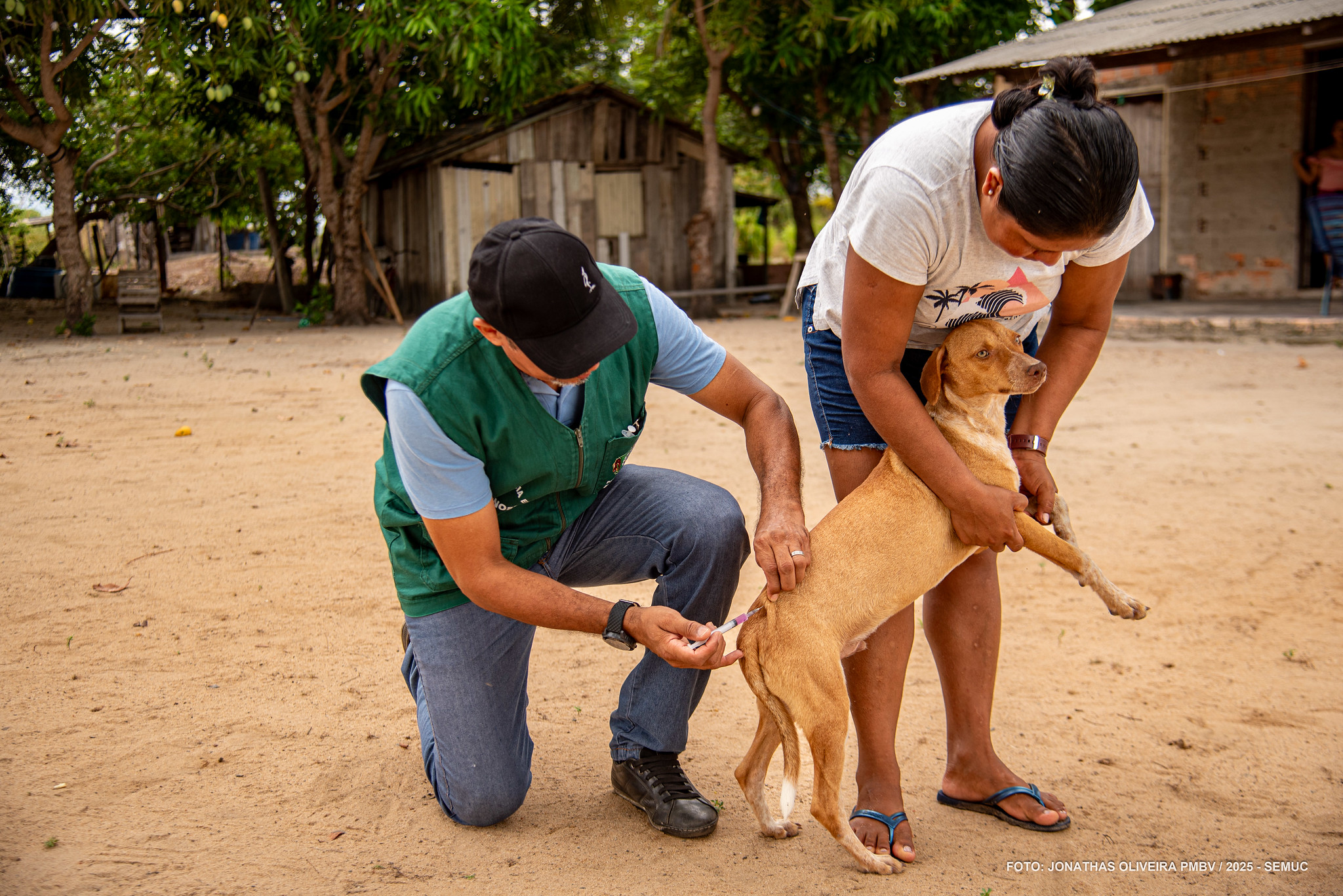 1762552255 292 Campanha itinerante imuniza caes e gatos na zona rural