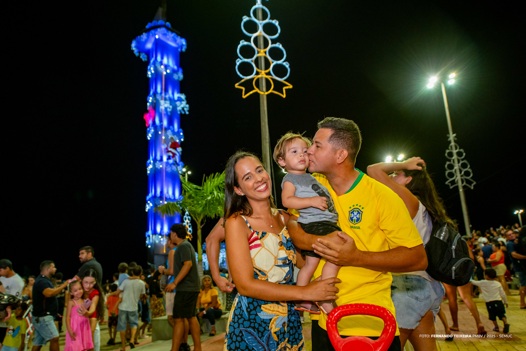 1762789845 982 Boa Vista inaugura iluminacao natalina com emocao e cores