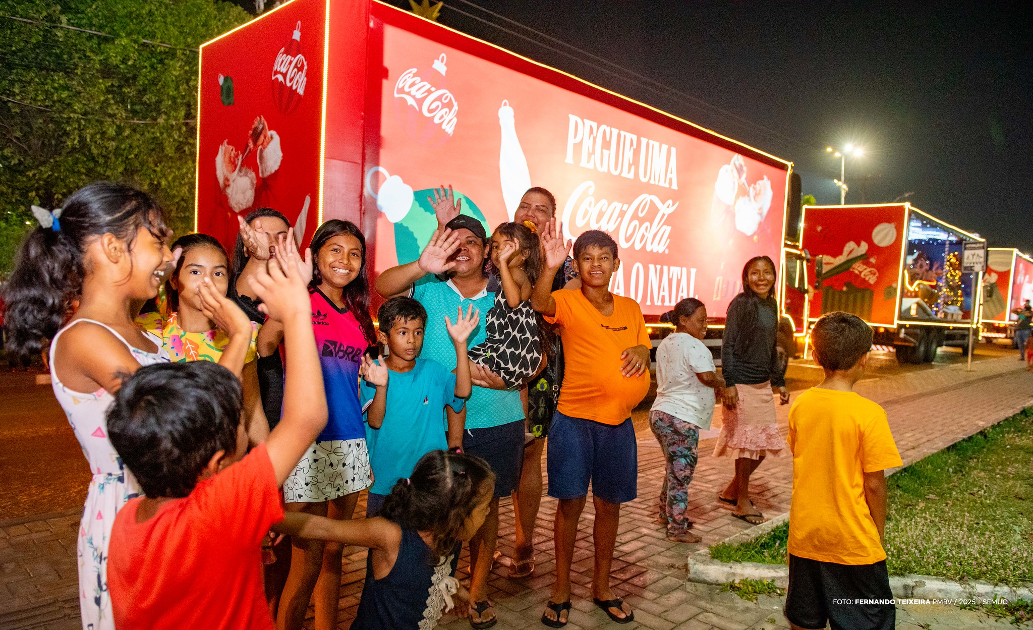 1762878638 429 Caravana natalina da Solar Coca Cola desembarca em Boa Vista