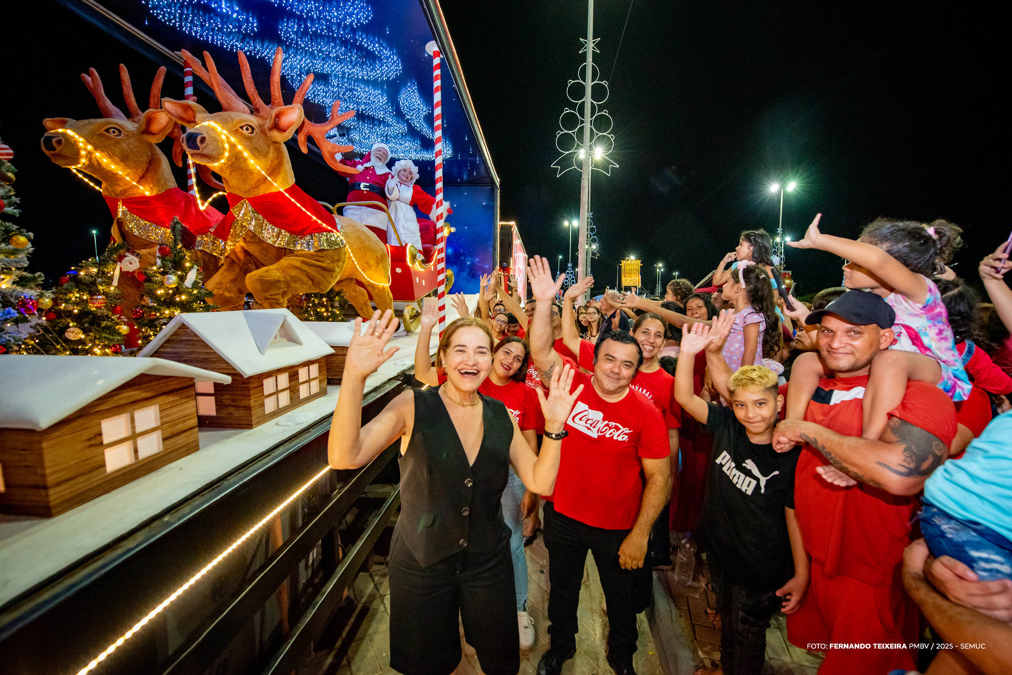 1762878638 839 Caravana natalina da Solar Coca Cola desembarca em Boa Vista