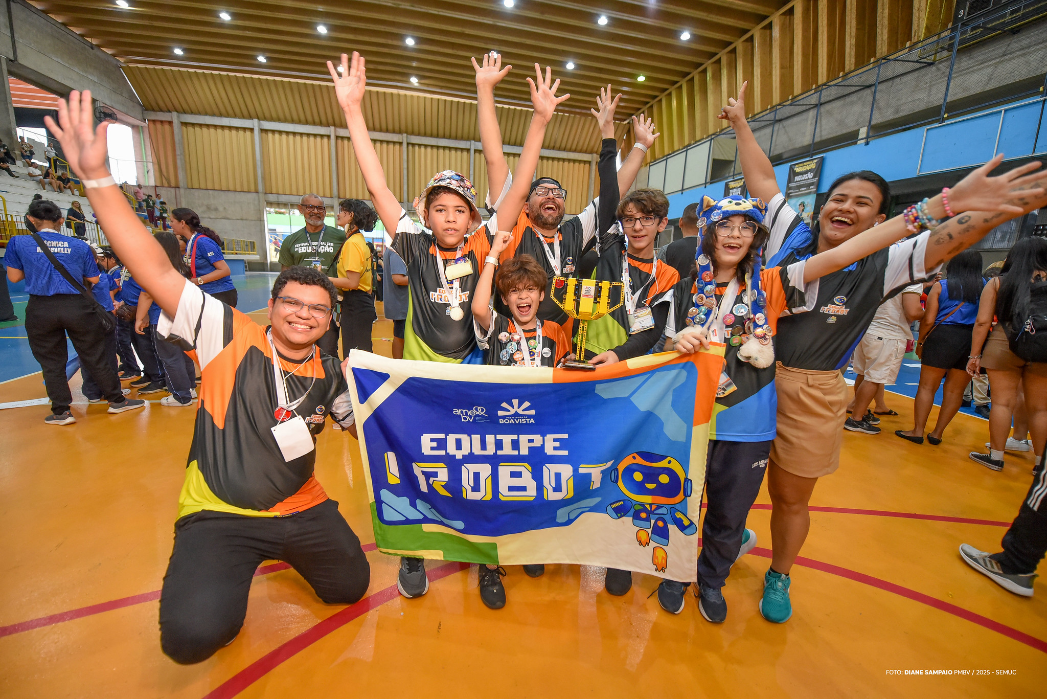1763993158 351 Equipe IRobot de Boa Vista vence etapa regional da FLL