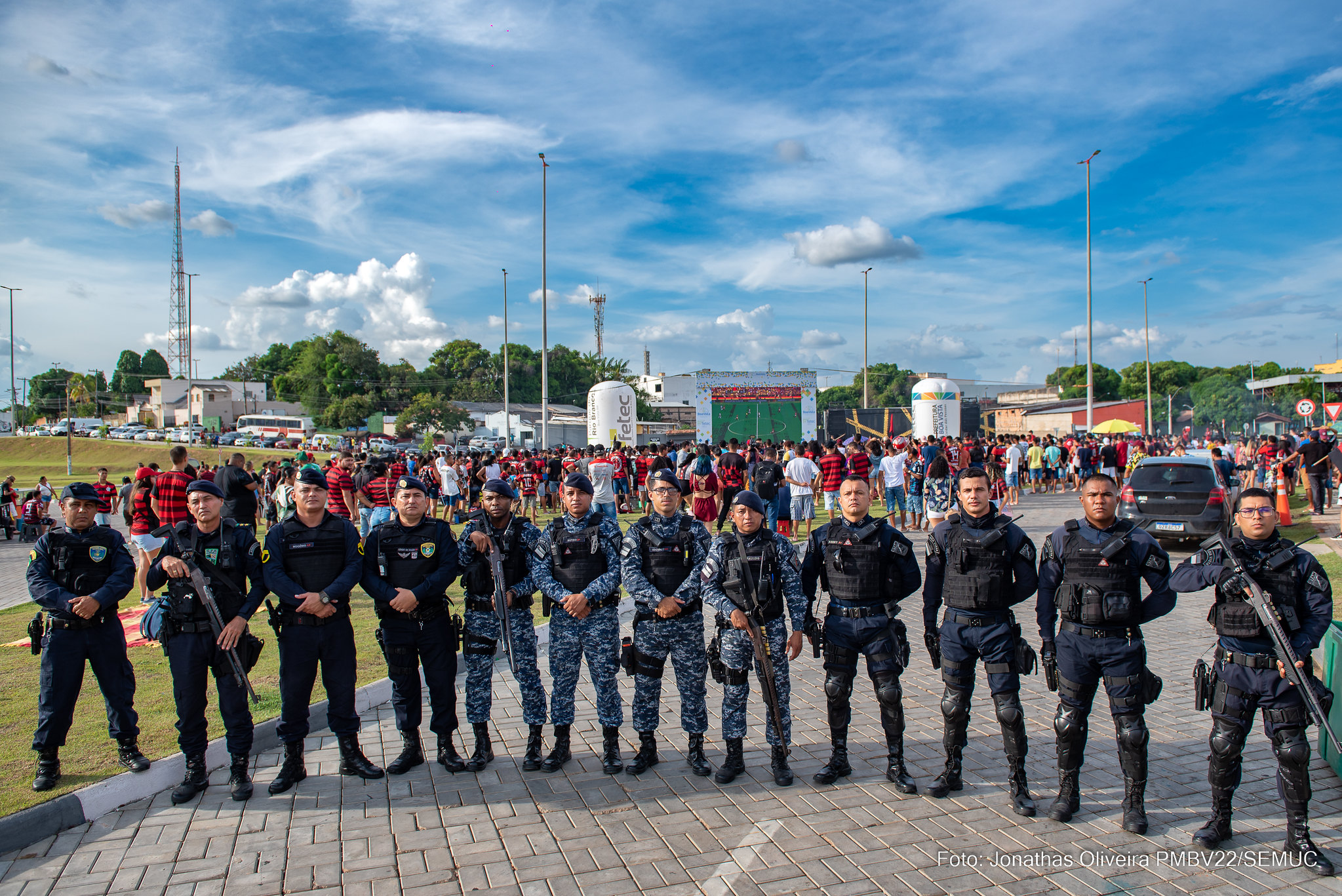 1764210185 665 Boa Vista exibe final Flamengo x Palmeiras em dois locais
