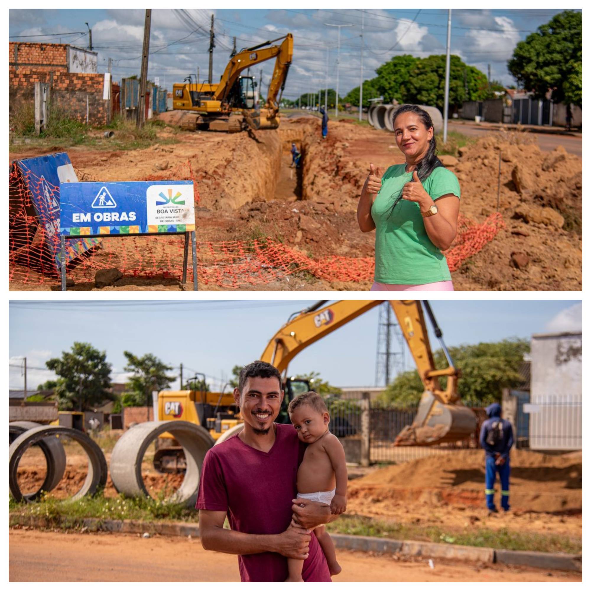 1764359341 690 Obras de drenagem asfaltamento e urbanizacao avancam em Boa Vista
