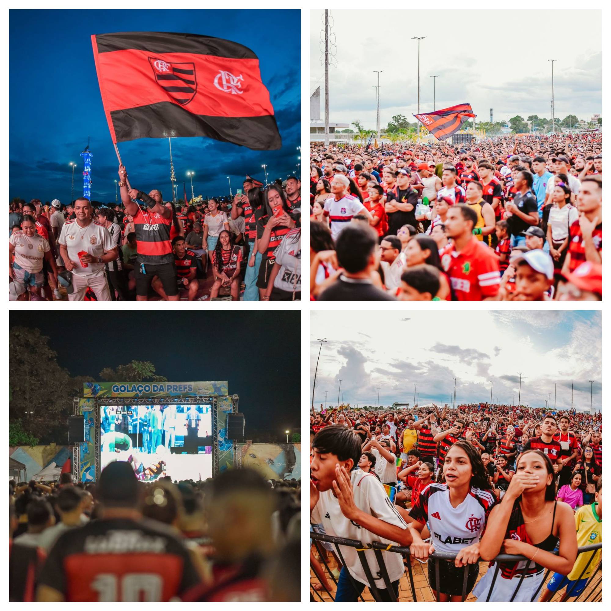 1764649094 782 Milhares em Boa Vista celebram titulo do Flamengo na Libertadores