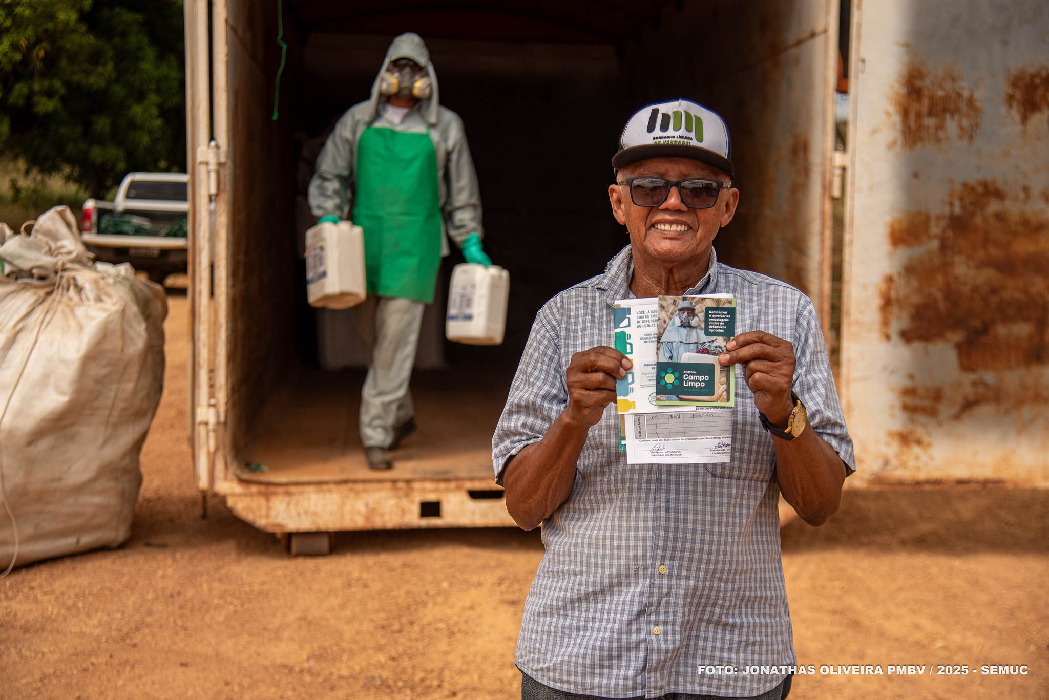 1765401357 454 Coleta de embalagens vazias de defensivos comeca em Boa Vista