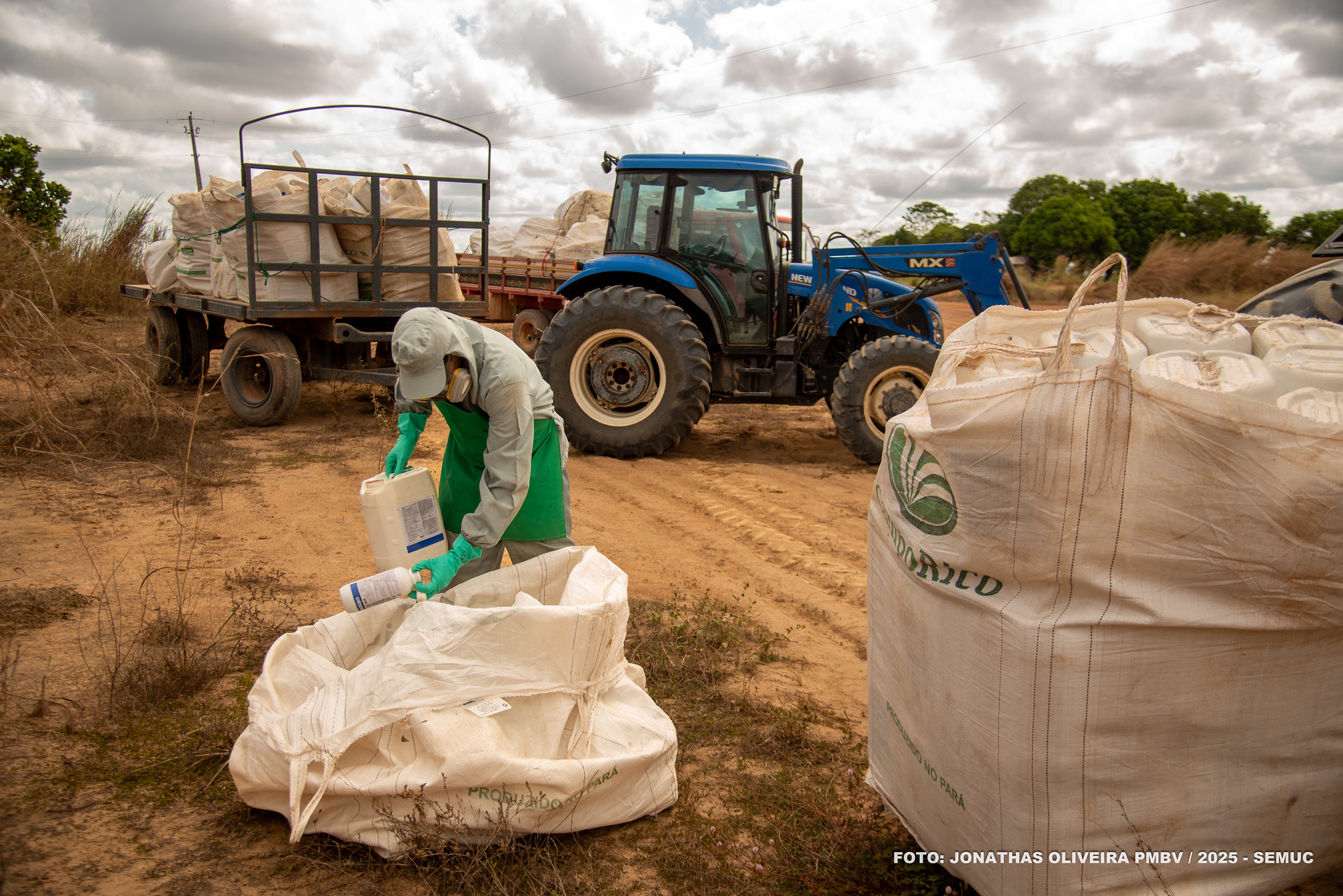 1765401357 897 Coleta de embalagens vazias de defensivos comeca em Boa Vista