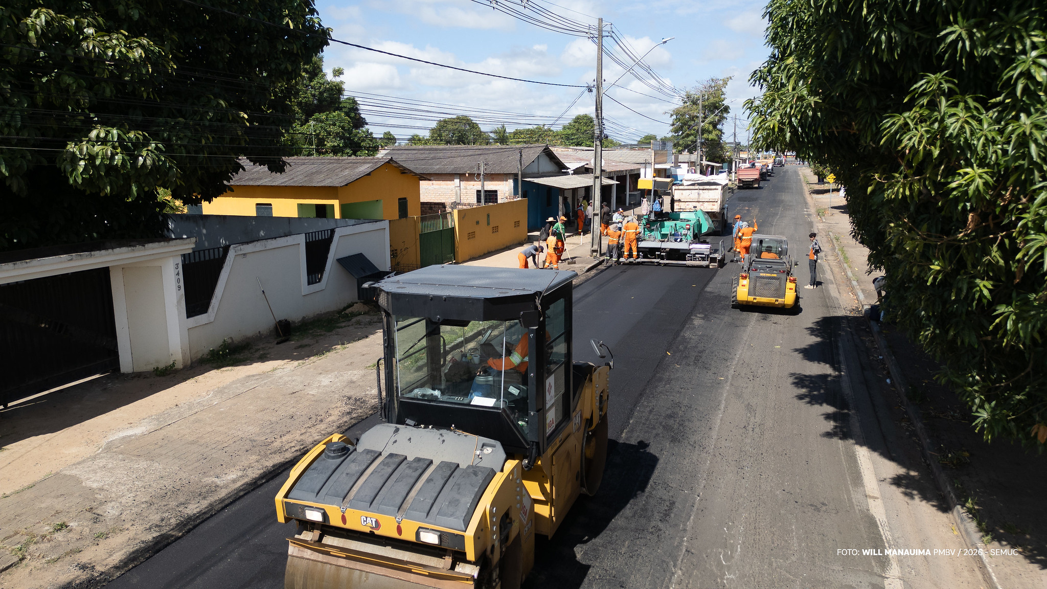 1767730714 558 Prefeitura inicia 2026 com recapeamento e sinalizacao em Boa Vista