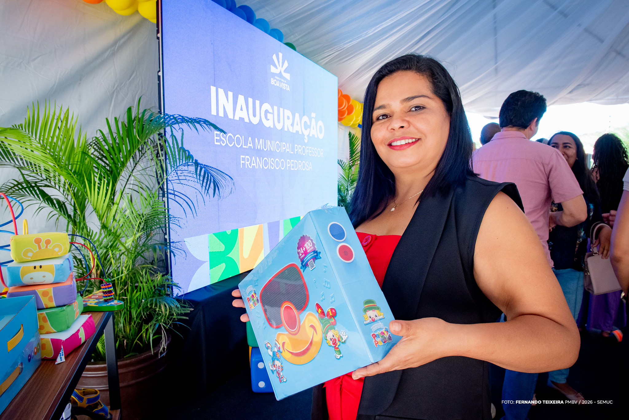 1770164190 913 Inaugurada Escola Municipal Francisco Pedrosa com 840 novas vagas