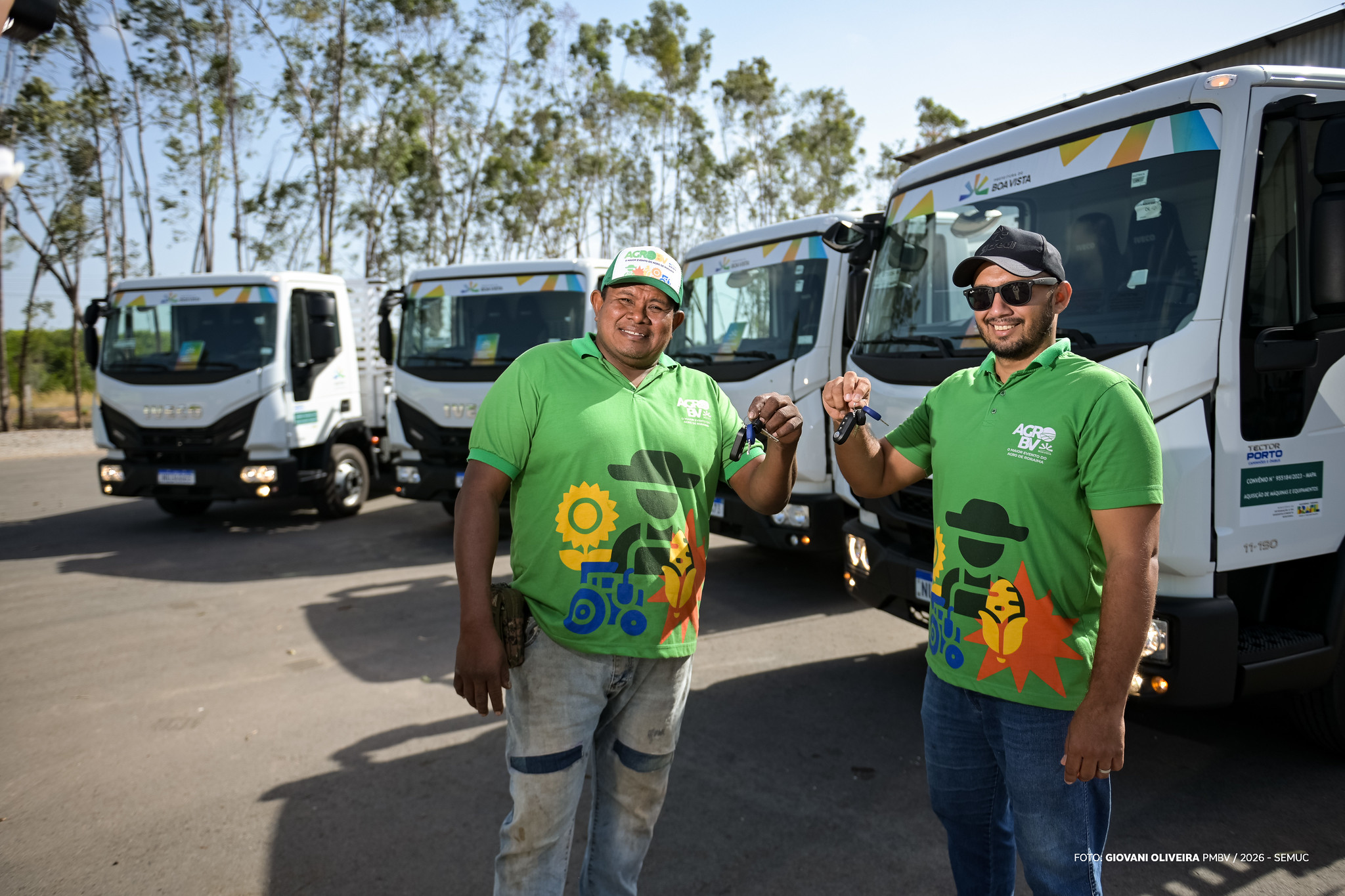 1772250033 200 Boa Vista recebe quatro caminhoes para fortalecer agricultura familiar