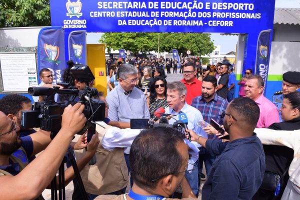 Governo de Roraima reinaugura Centro de Formacao dos Profissionais da Educacao Fernando Oliveira Sec