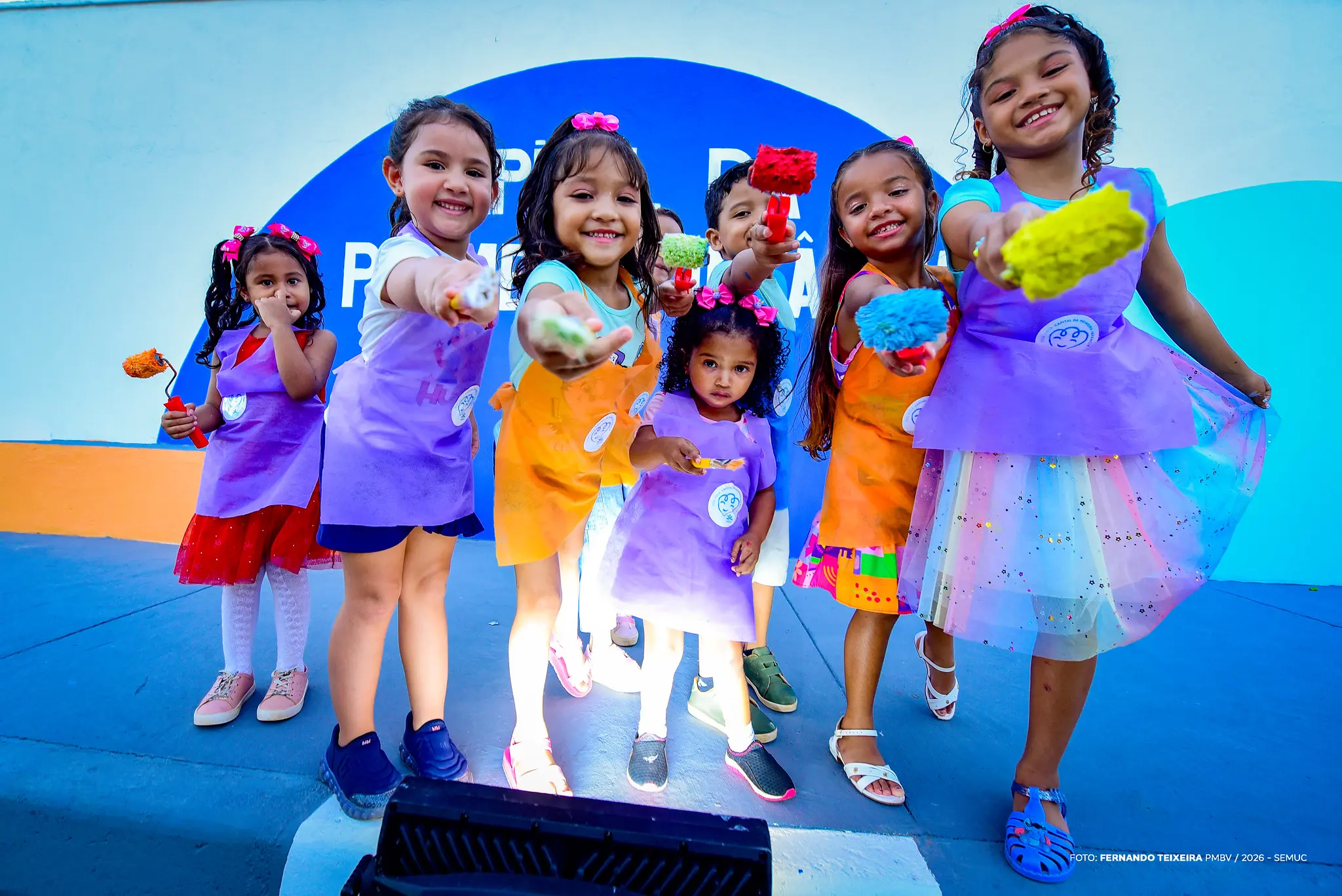 Prefeitura inaugura Complexo Infantil com escola praca e jardim filtrante