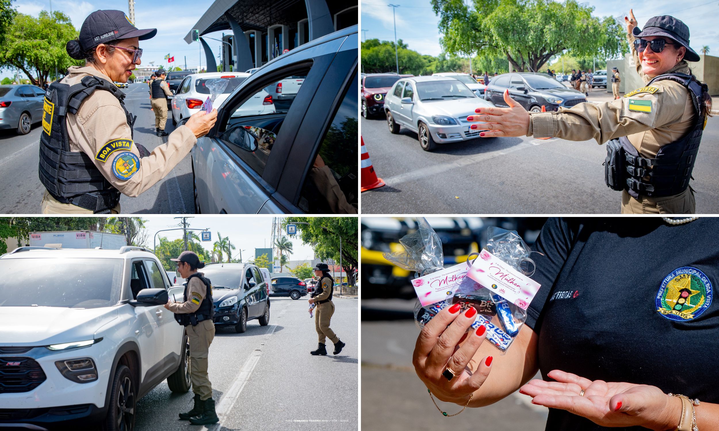 1772872440 95 Agentes de transito femininas realizam blitz educativa e homenagem