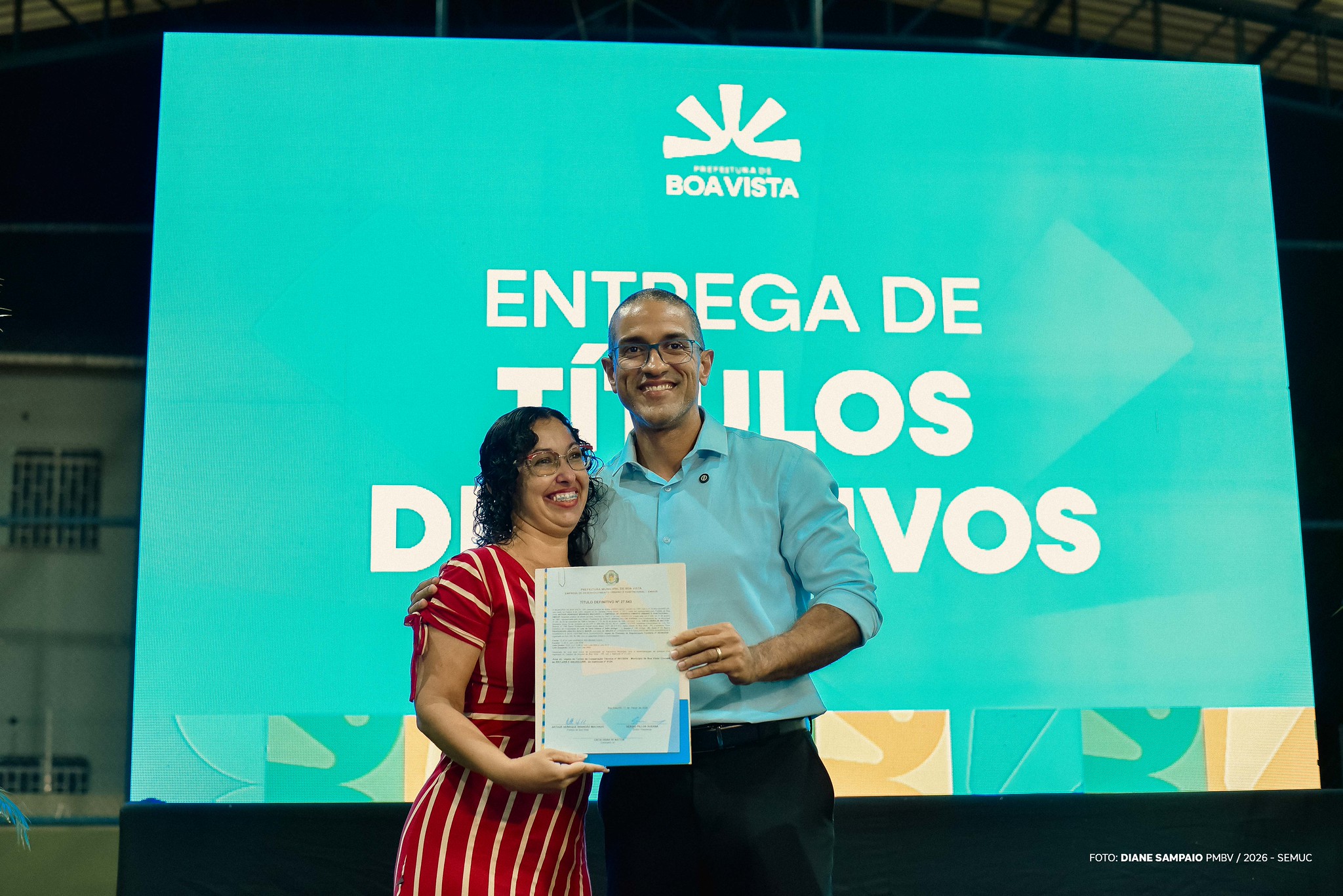 1774189352 555 Entrega de 280 titulos reforca regularizacao em Boa Vista