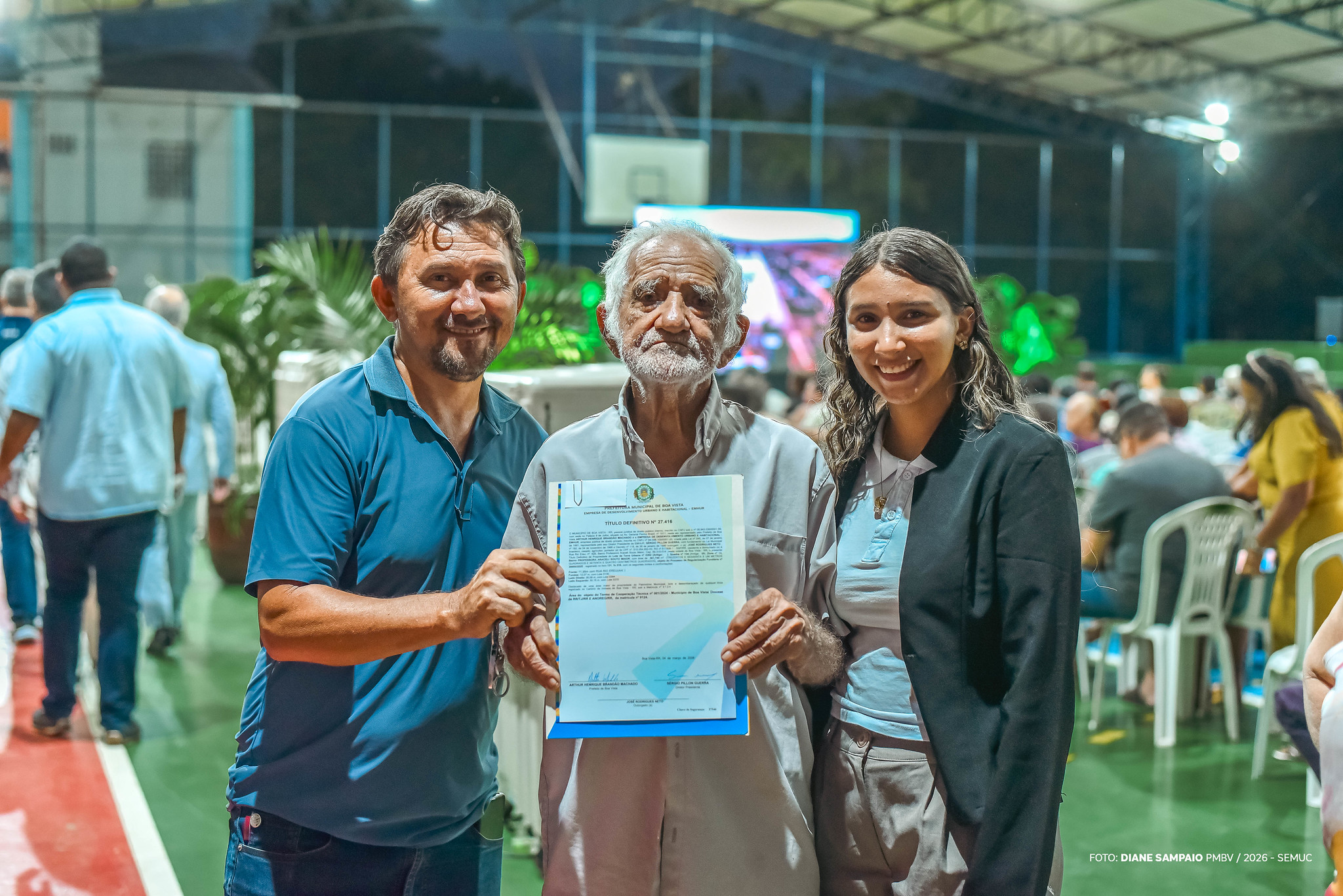 1774189352 763 Entrega de 280 titulos reforca regularizacao em Boa Vista