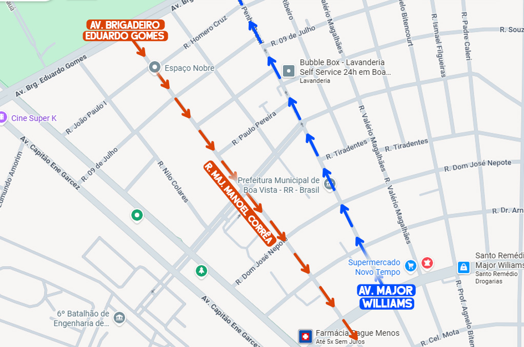 Major Manoel Correa vira mao unica em Sao Francisco