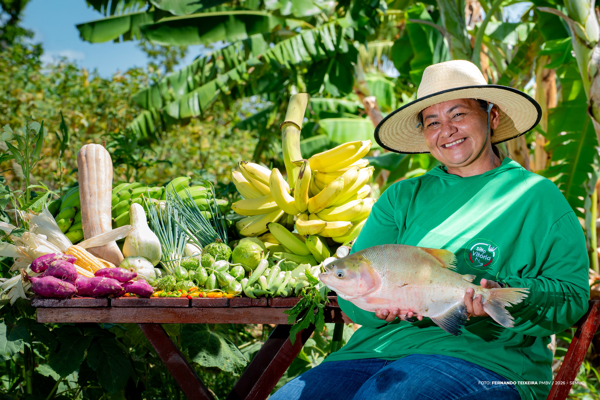 Mulheres fortalecem agricultura familiar em Boa Vista