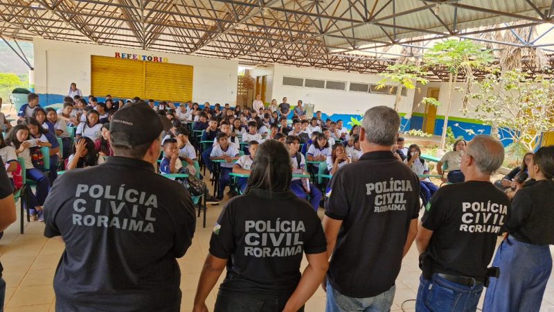 Palestras sobre violencia contra a mulher em escolas do Uiramuta 4