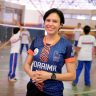 Raquel Maia e professora de parabadminton e fala da semente que Jerpa plantara Foto Fernando Olivei