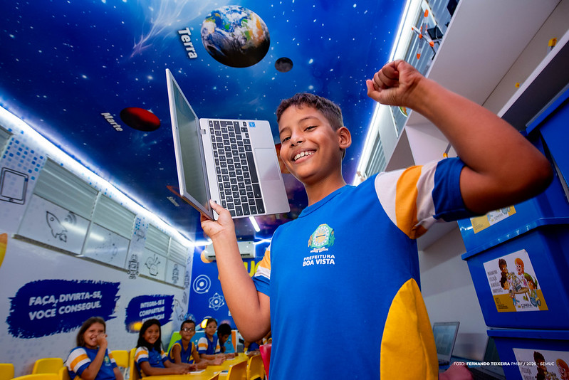 1776323443 493 Conectividade transforma ensino nas escolas municipais de Boa Vista