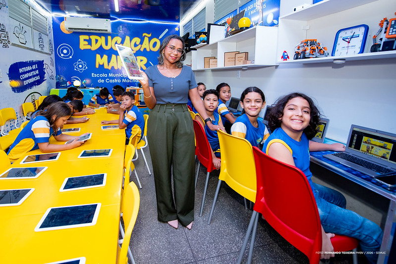 1776323443 677 Conectividade transforma ensino nas escolas municipais de Boa Vista