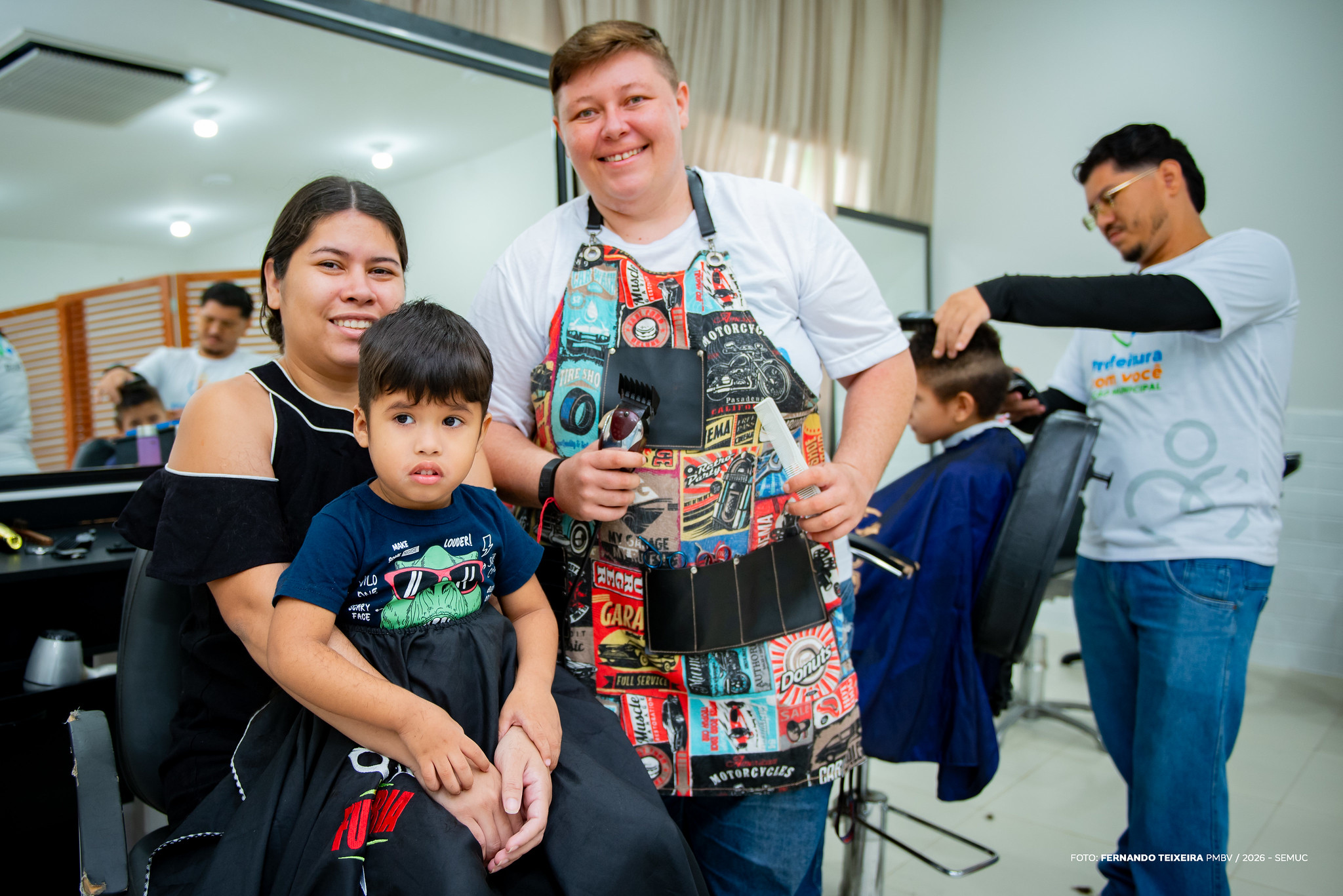 Acao Prefeitura com Voce emite carteirinhas para autistas