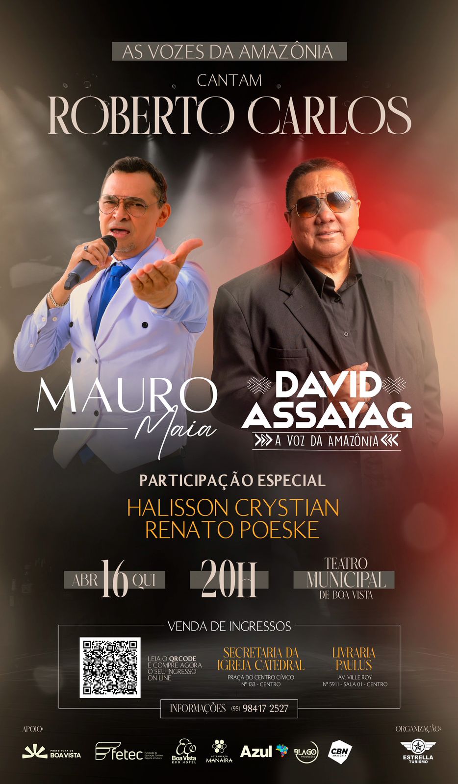 Vozes da Amazonia interpretam Roberto Carlos