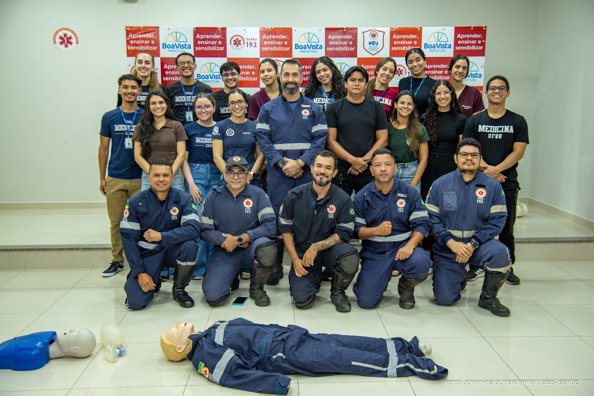 1778102241 202 SAMU BV e NEU iniciam curso de primeiros socorros na UFRR