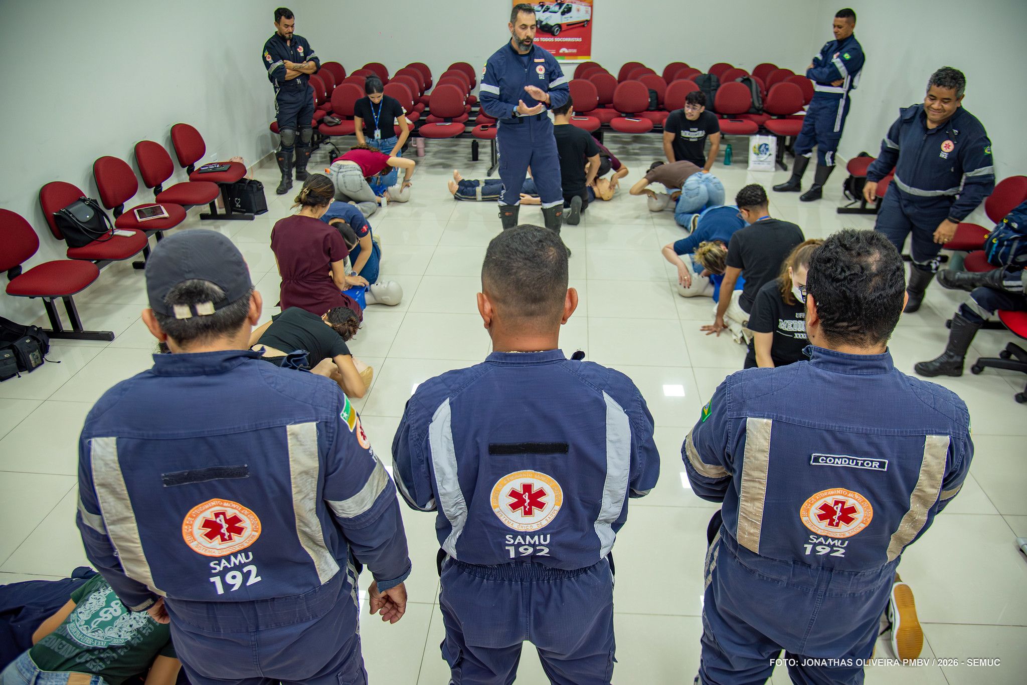 1778102241 768 SAMU BV e NEU iniciam curso de primeiros socorros na UFRR
