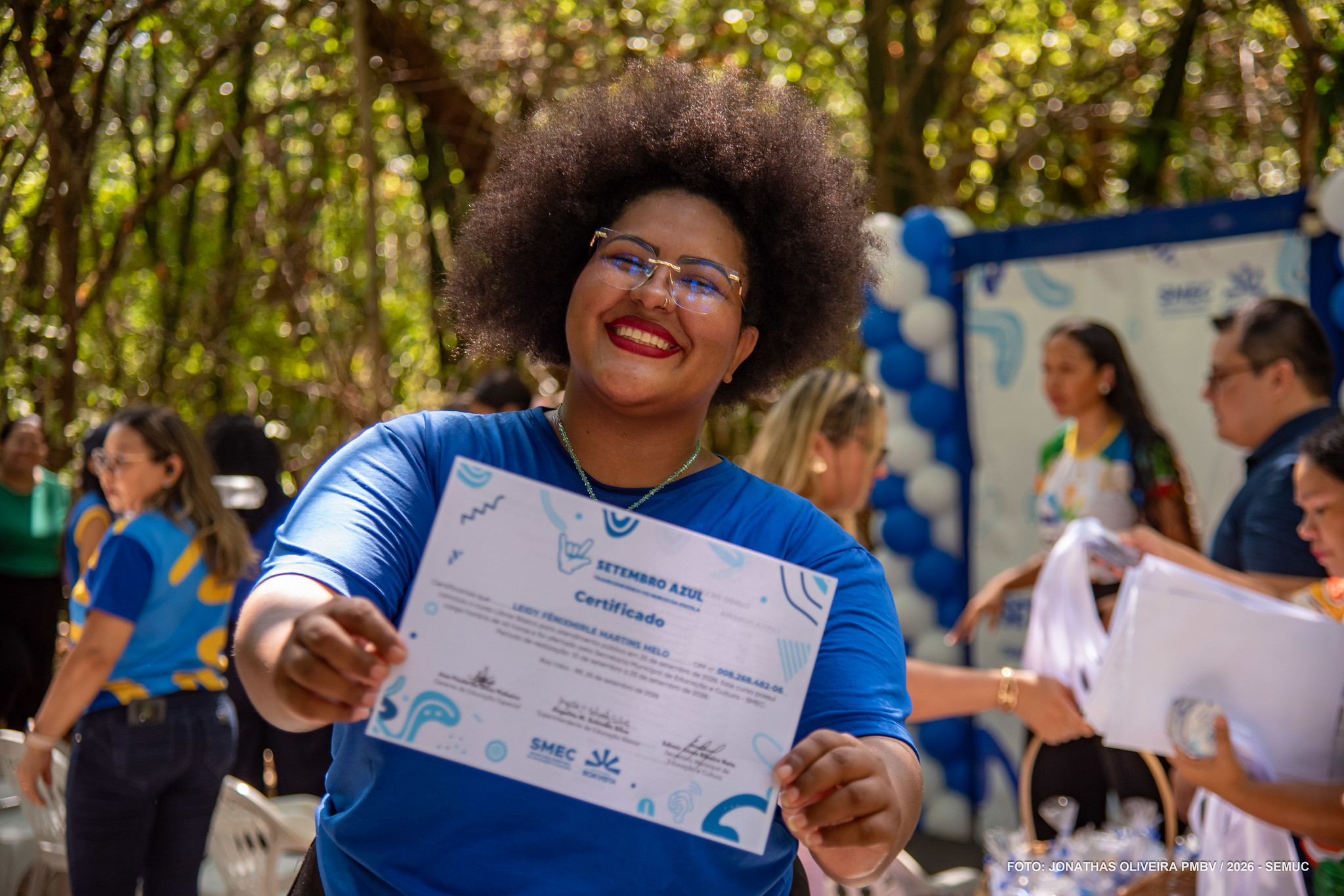 1790386713 14 Atividade da SMEC no Bosque celebra Setembro Azul e Libras