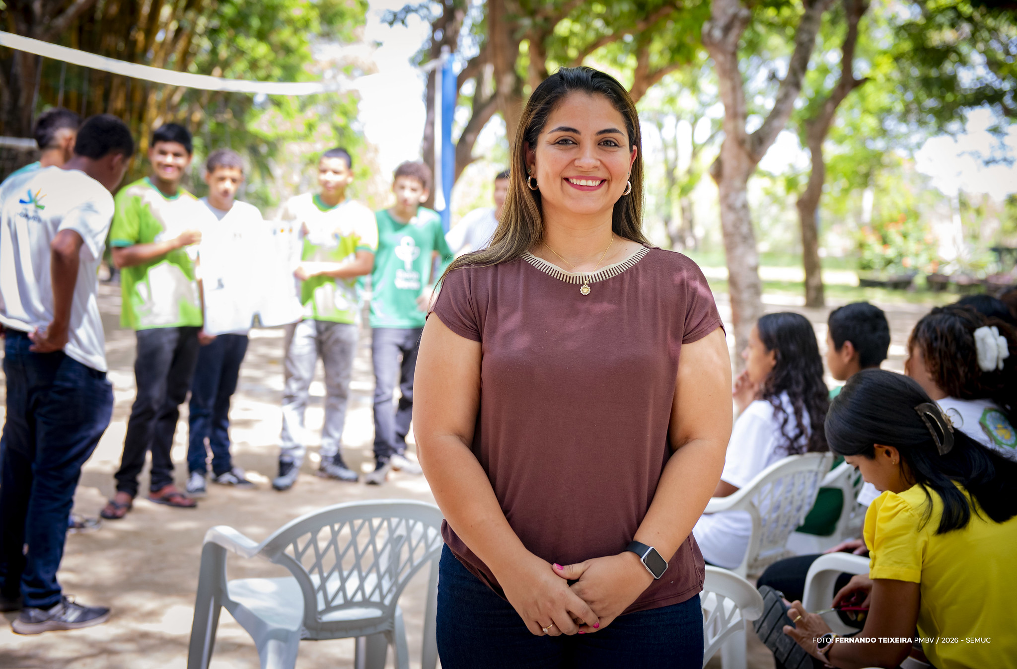 Dedo Verde reune jovens no Horto para dialogo sobre profissoes
