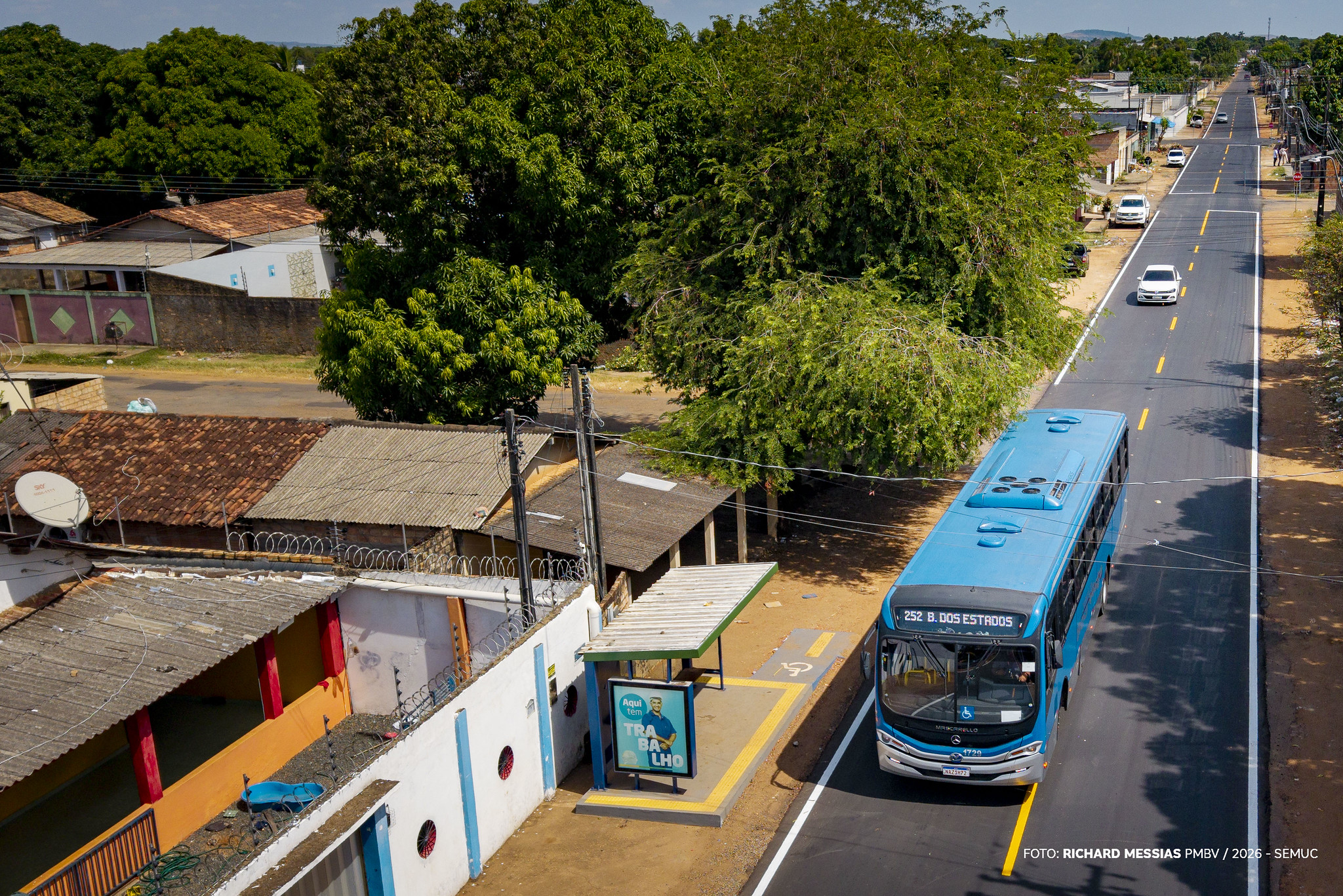 Recapeamento de 2 km na av Mario Homem de Melo