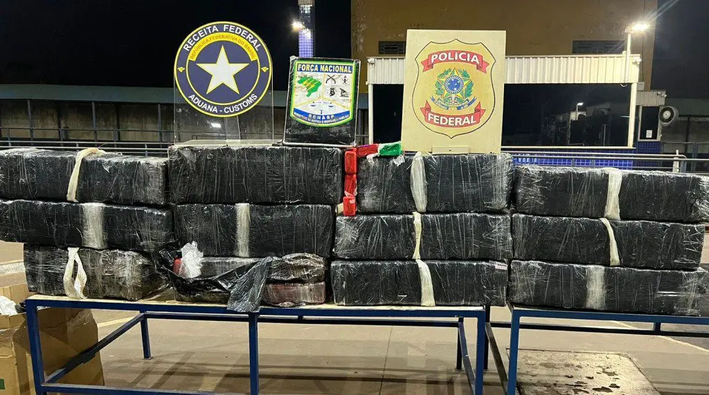 PF apreende 535,5 kg de entorpecentes em Foz do Iguaçu/PR 1 633306d9d9dc590473643ac3834c5358