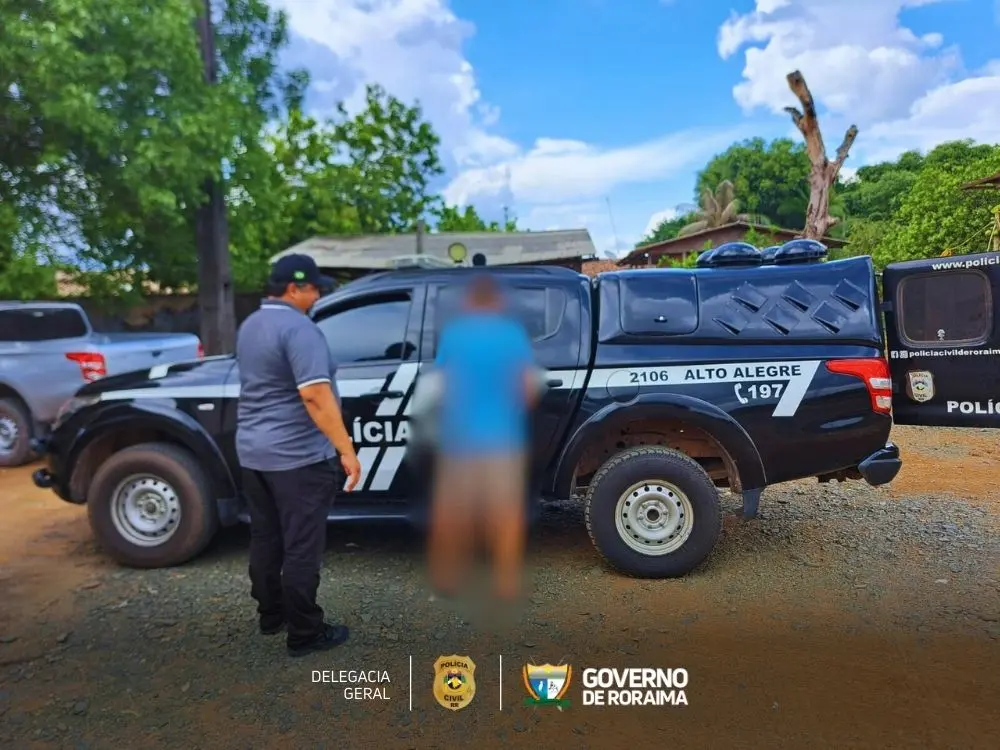 Policia Civil de Roraima autua pedreiro em flagrante por tentativa