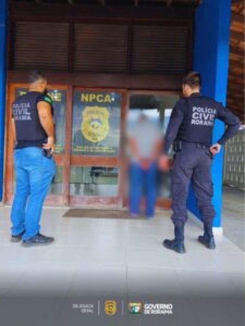 Policia Civil prende acusado de violencia sexual contra a propria