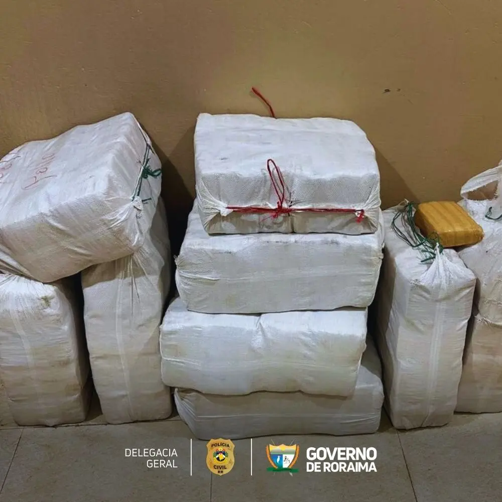 AÇÃO INTEGRADA: Polícia Civil e GATE prendem garimpeiros com 270 quilos de entorpecentes em Boa Vista 2 1731006951 771 ACAO INTEGRADA Policia Civil e GATE prendem garimpeiros com 270