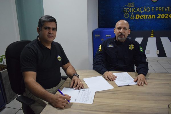 Assinatura Acordo Coop Tecnica Detran RR e PRF Foto Ascom Detran RR 2