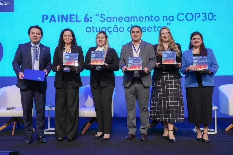 Caer esta presente em evento que reune concessionarias e discute pautas de saneamento no Brasil 1.jp
