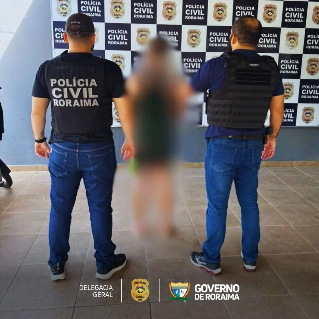 EM BOA VISTA: Polícia Civil de Roraima prende foragido da Justiça do Pará 1 EM BOA VISTA Policia Civil de Roraima prende foragido da