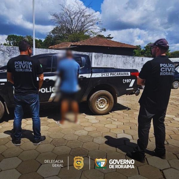 em pacaraima policia civil prende homem em flagrante por violencia
