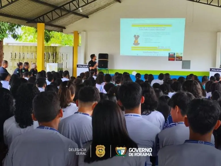 OPERACAO HAGNOS Policia Civil de Roraima realiza palestra contra violencia