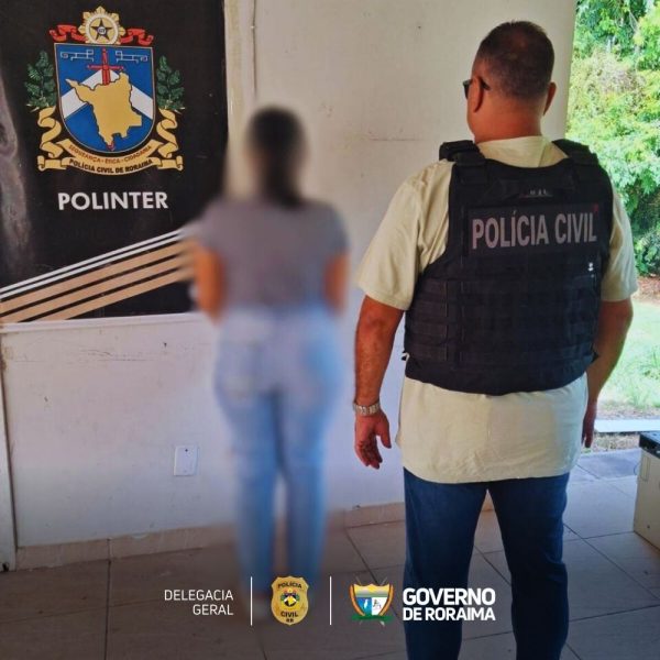 Policia Civil cumpre mandado de prisao contra mulher por perseguicao