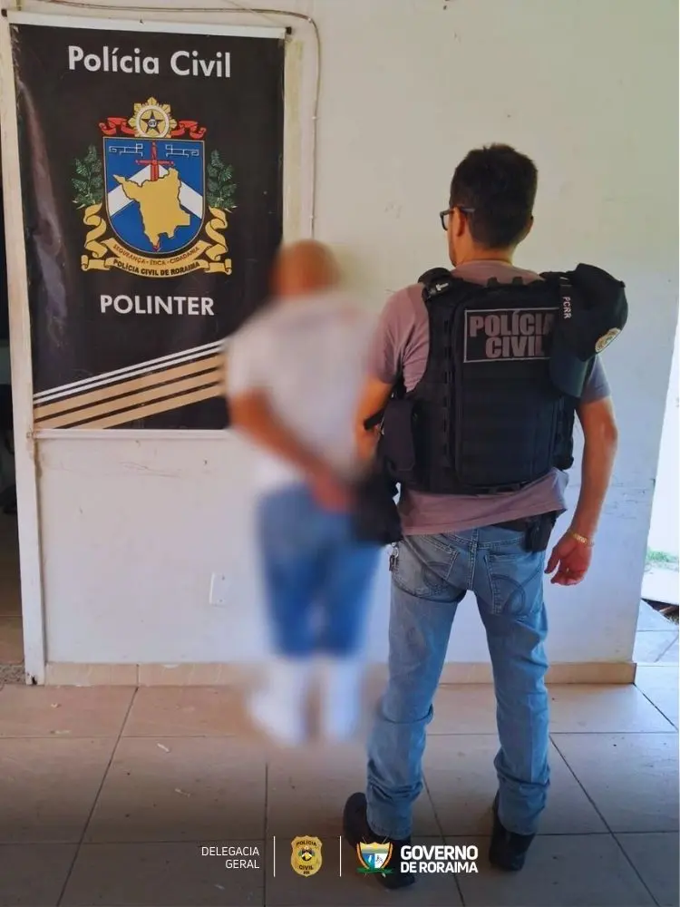 Policia Civil cumpre mandado de prisao de homem que teve