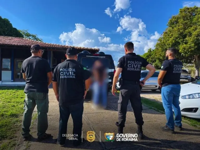 Policia Civil cumpre mandado de prisao de venezuelano por estupro