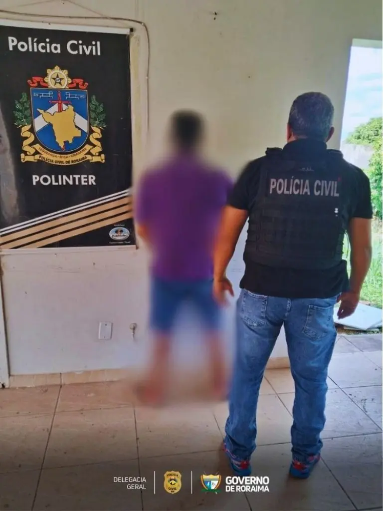 Policia Civil cumpre mandado de prisao de venezuelano por porte