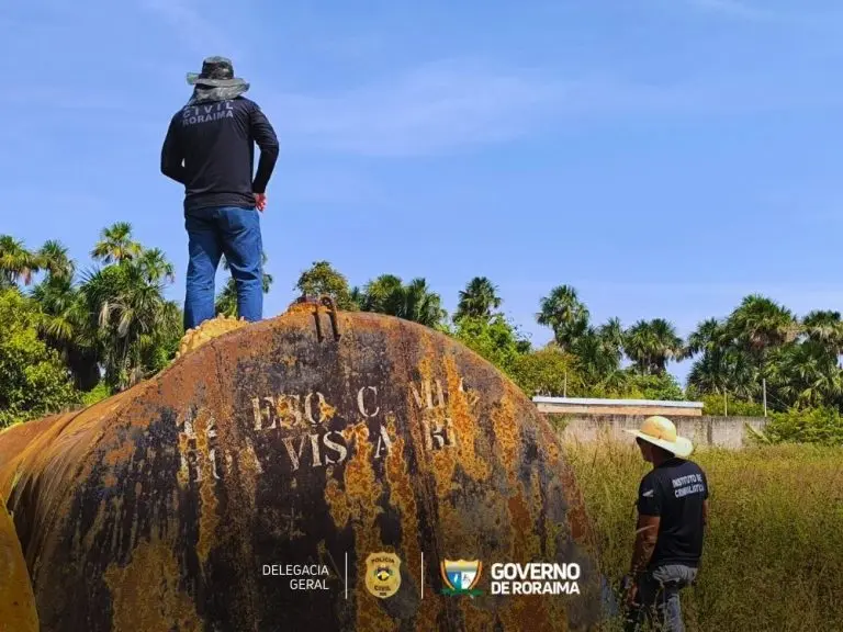 Policia Civil cumpre ordem Judicial e interdita imovel publico invadido