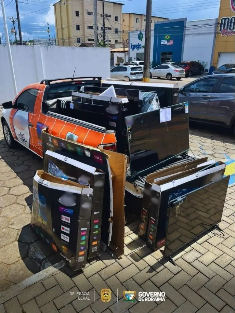 Policia Civil de Roraima recupera diversos objetos furtados de loja