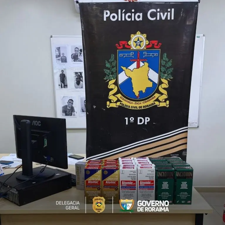 Policia Civil prende mulher em flagrante por importacao de anabolizantes