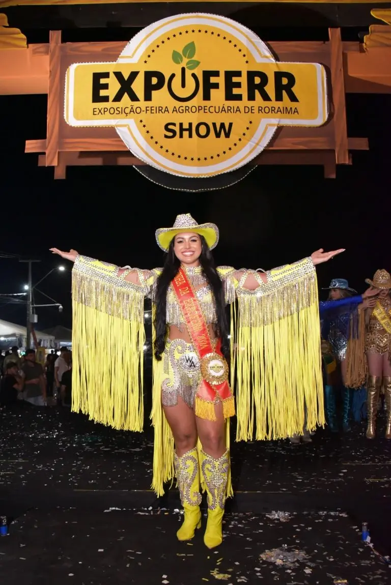 Rainha da Expoferr Show 2024 e eleita no primeiro dia do evento 1