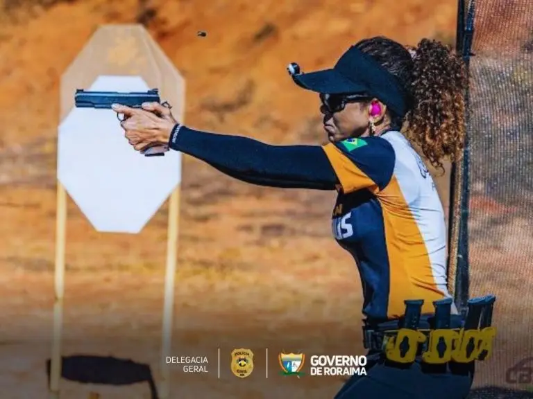 TIRO ESPORTIVO Delegada da PCRR conquista bicampeonato brasileiro e se